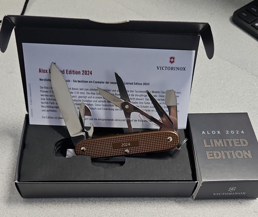PIONEER X ALOX LIMITED EDITION 2024 VICTORINOX Kaufen auf Ricardo