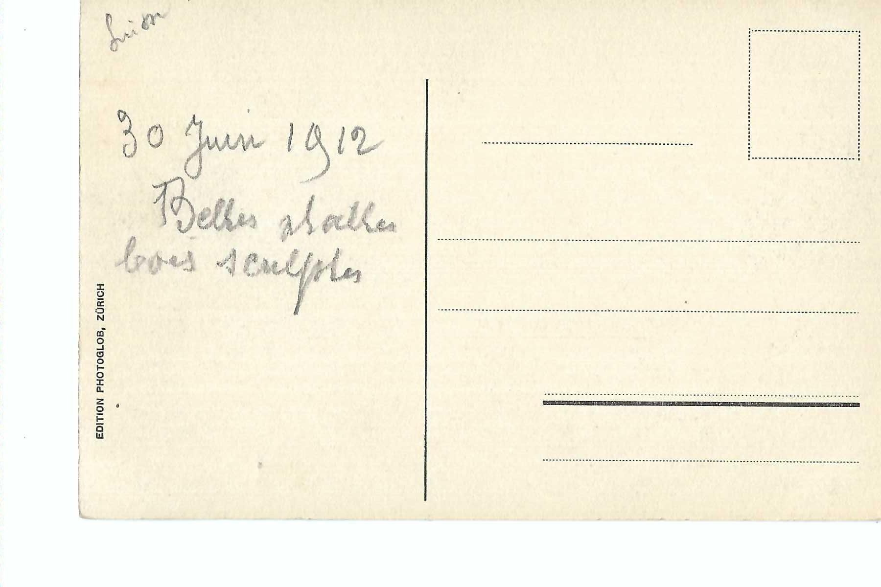 Cartoline postali: Kloster Wettingen Chorgestühl 1912 – Usato da Thun venduto da 44wart 1