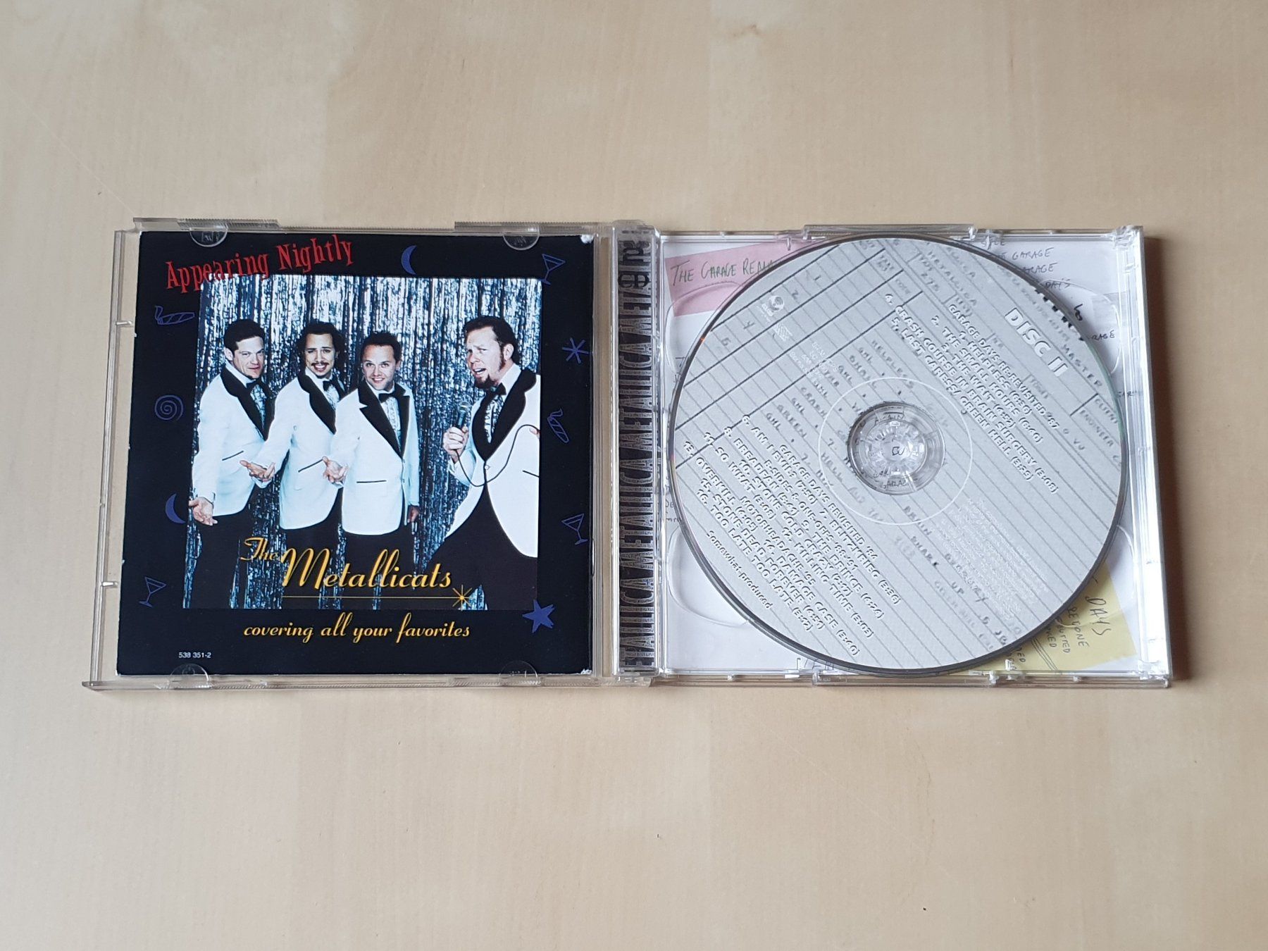 CD: Metallica Garage INC – Usato da Stansstad venduto da collectorsshop 2