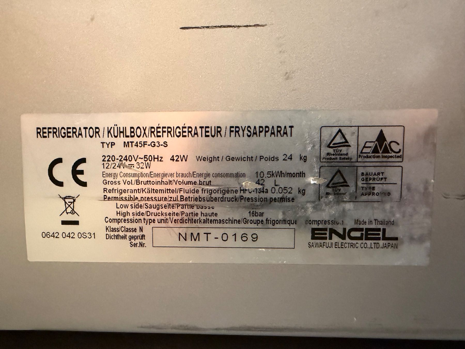 Frigoriferi & Refrigeratori: Kühlbox ENGEL MT45F - Kühl- oder Gefrierschrank bis -18 Grad – Usato da Hirschthal venduto da Monline 4