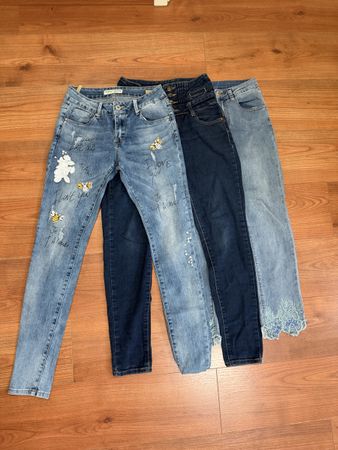 3x Women’s Jeans Bundle S/XS Blue Denim