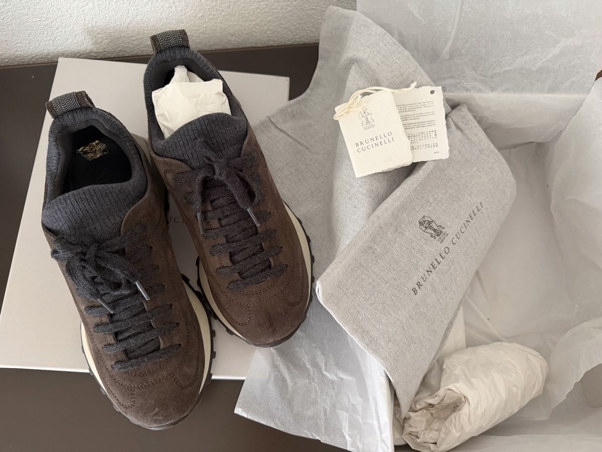 Brunello Cucinelli Scarpe da donna: Brunello Cucinelli Sneakers Grösse 38 NEU – Nuovo (secondo la descrizione) da Bern venduto da Olenush 1