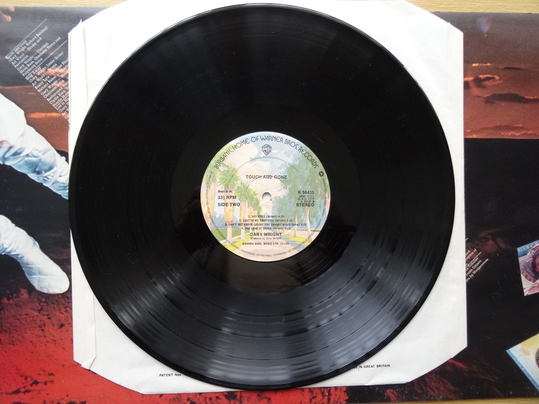 Dischi in vinile: Gary Wright: Touch and gone Vinyl LP (1977) – Usato da Zürich venduto da burdan 4