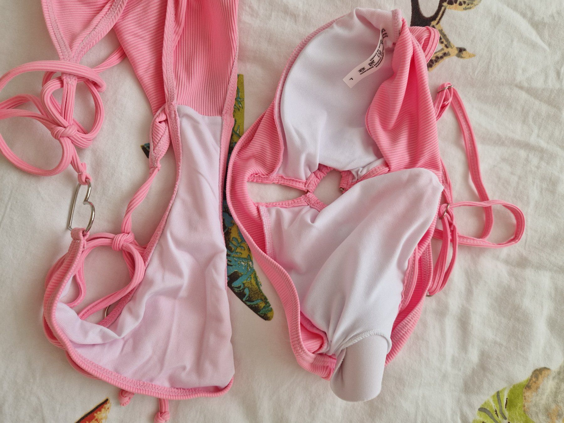Badekleider & Bikinis: Bikini rosa Gr. L mit Herz Anhänger – Gebraucht aus Erlinsbach SO von ULIKH 7