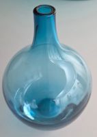 Glasvase / Ballonvase – Türkisblau