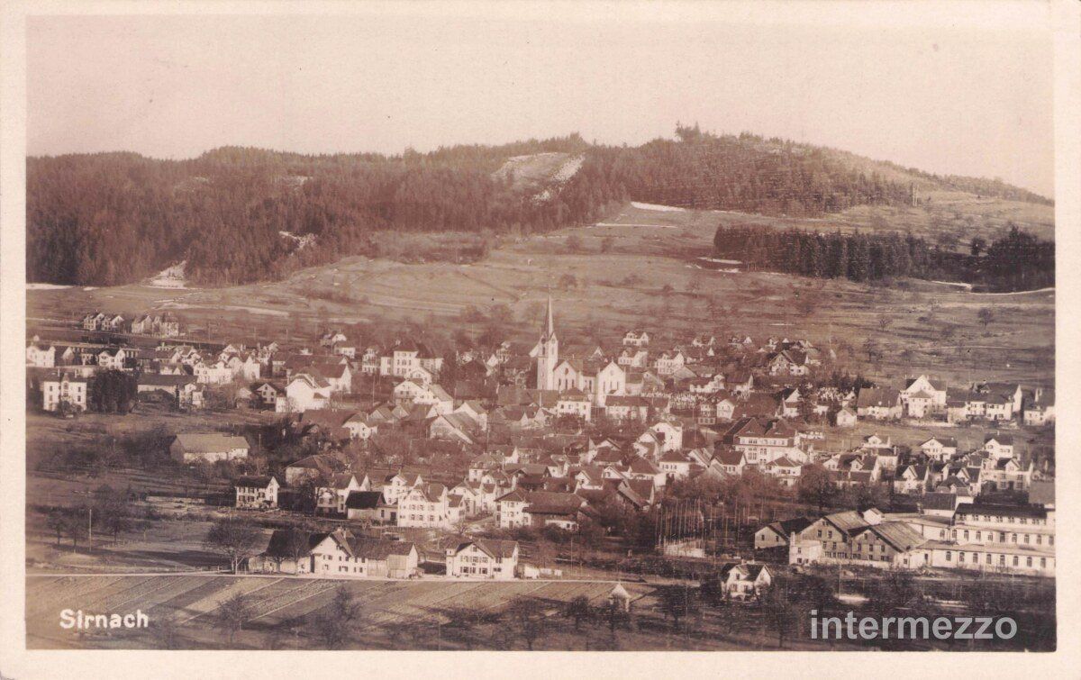 Cartoline postali: Sirnach TG // 1931 Gesamtansicht – Usato da Basel venduto da intermezzo12