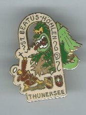 Placchette & Badge: St. Beatus-Höhlen Thunersee, Pin – Usato da Zürich venduto da t24_de