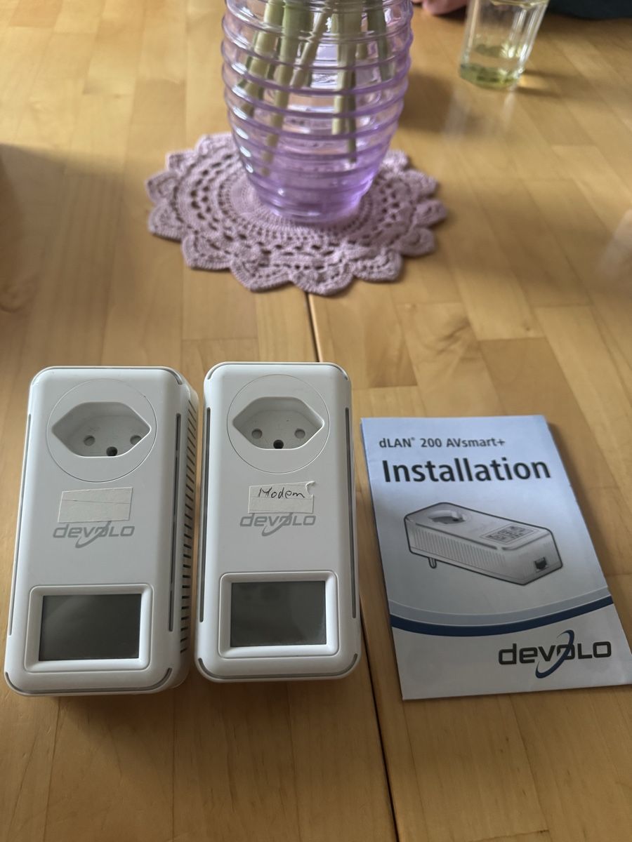 Devolo Unità & Adattatore: Devolo dLAN 200 AVsmart+ Powerline Adapter – Usato da Pfäffikon ZH venduto da Tetu.33