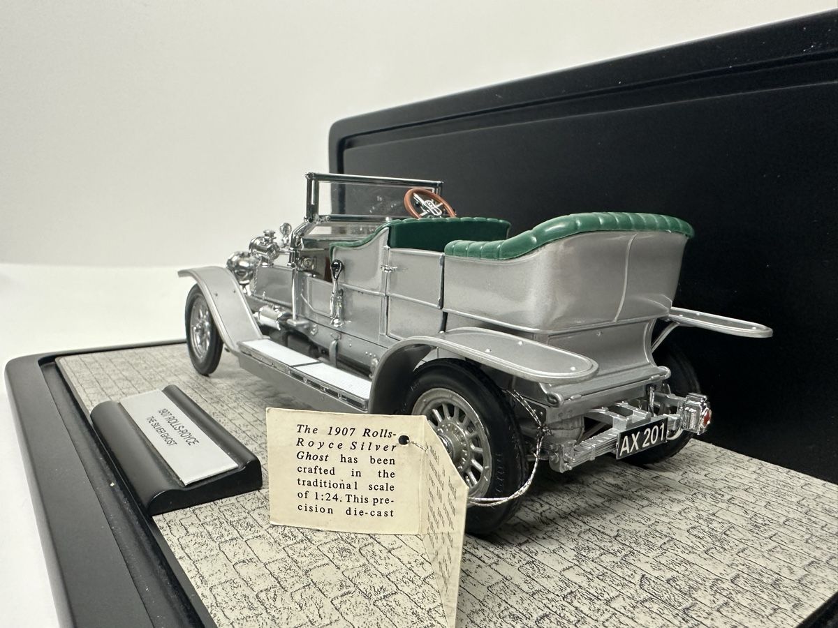 Franklin Mint Modellini d'auto: 1907 Rolls Royce Silver Ghost 1:24, Acrylbox, FRANKLIN MINT – Usato da Zofingen venduto da rf9_x2xt 5