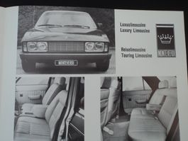 Prospekt Monteverdi Sierra Saloon 1970er Jahre