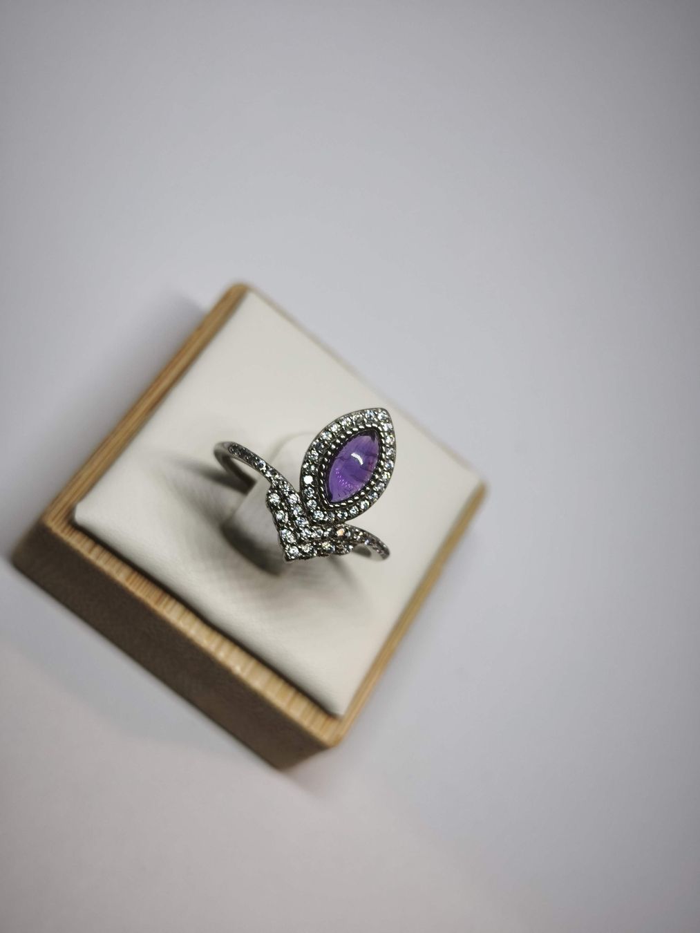 Anelli: Amethyst Ring 925 Silber Gr. Verstellbar NEU – Nuovo (secondo la descrizione) da St. Gallen venduto da GIULESGG 4