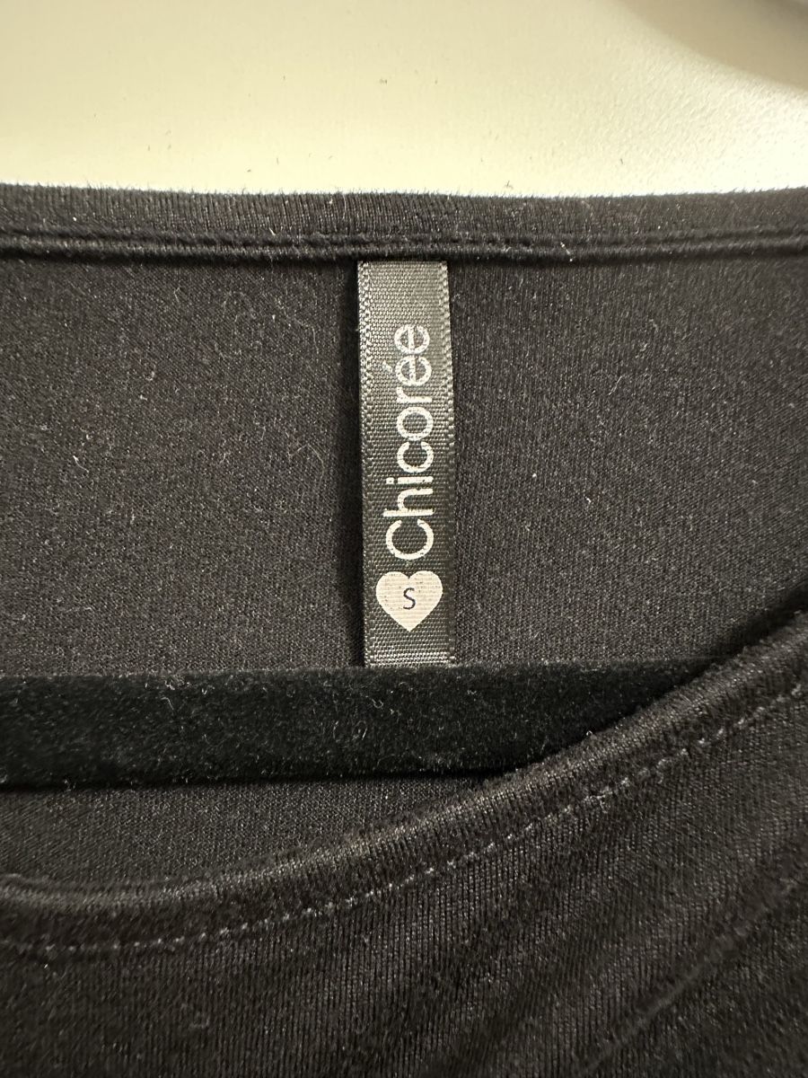 Tops: Damen Langarmshirt Chicoree Schwarz Grösse S – Gebraucht aus Péry von jasiii03 1