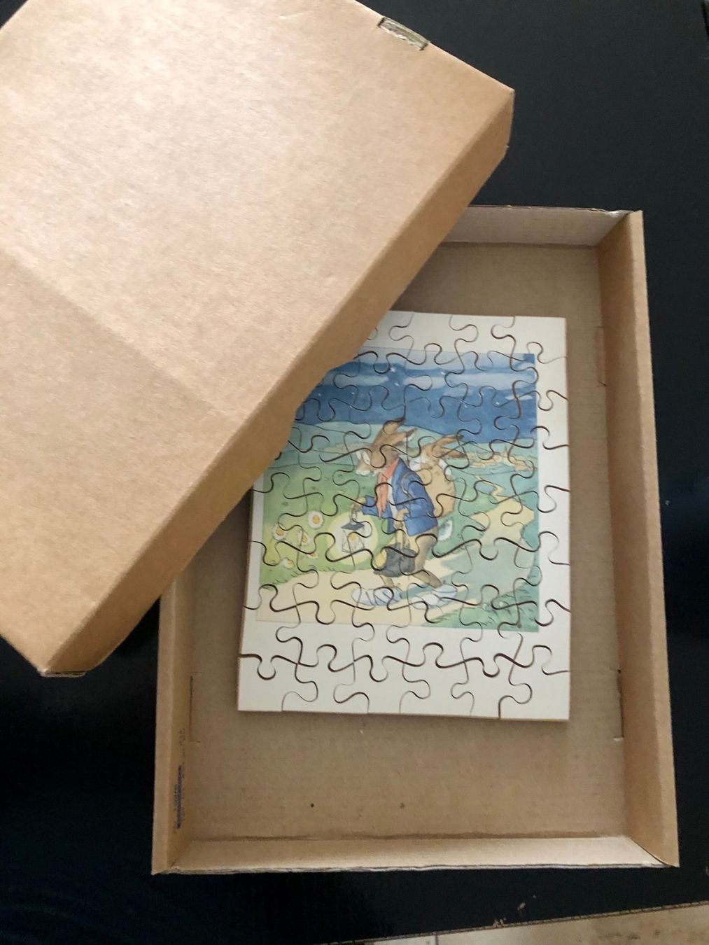 Puzzle: Osterhasen - Puzzle nach Ida Bohatta – Usato da Winterthur venduto da Barunggeli 1