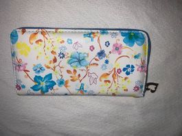 Portemonnaie Portmonee Tasche Blume mit fächern