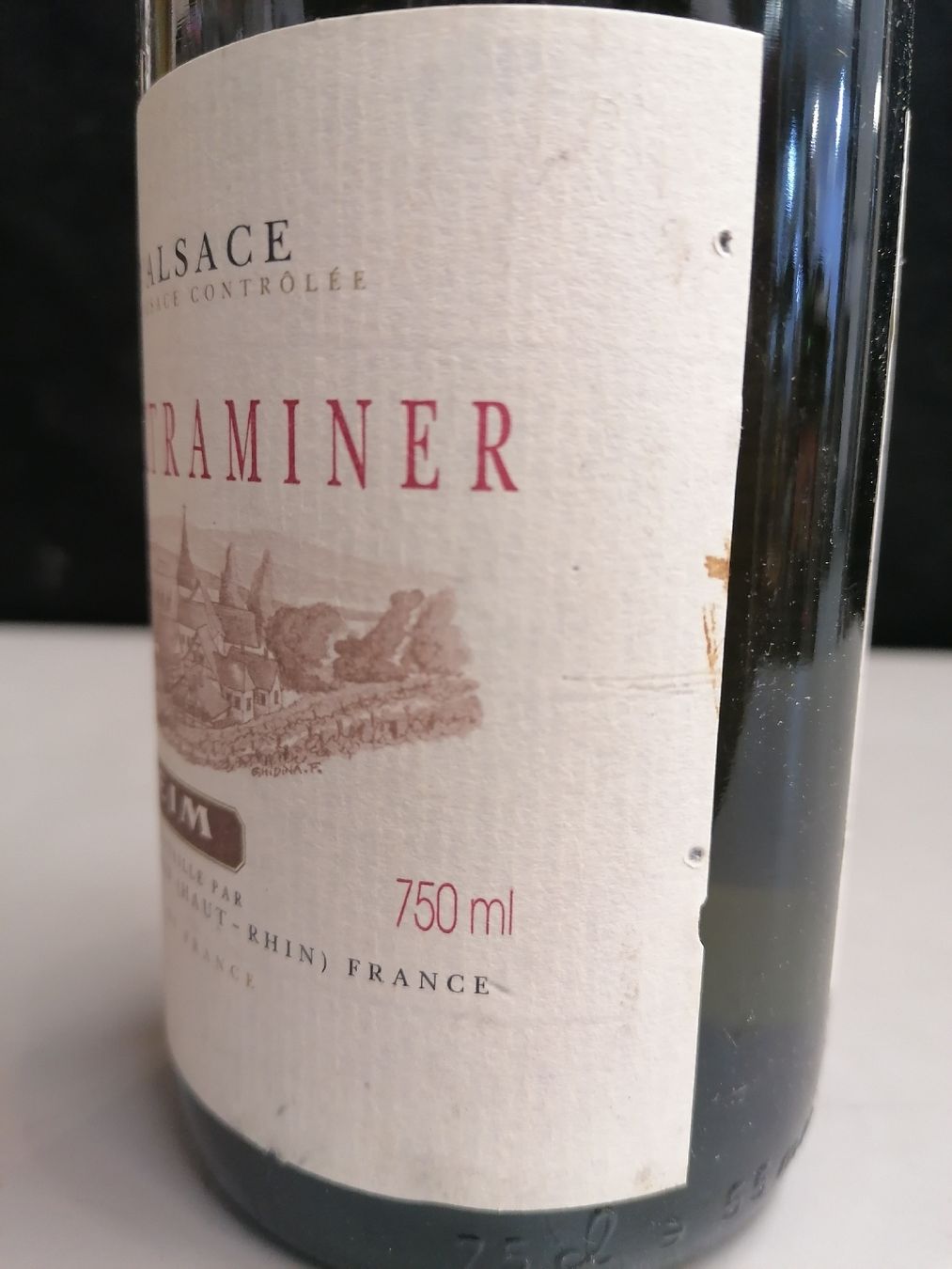 Wein: GEWURZTRAMINER VIN D'ALSACE 1996 – Neu (gemäss Beschreibung) aus Genève von Leboucheoreilles 3