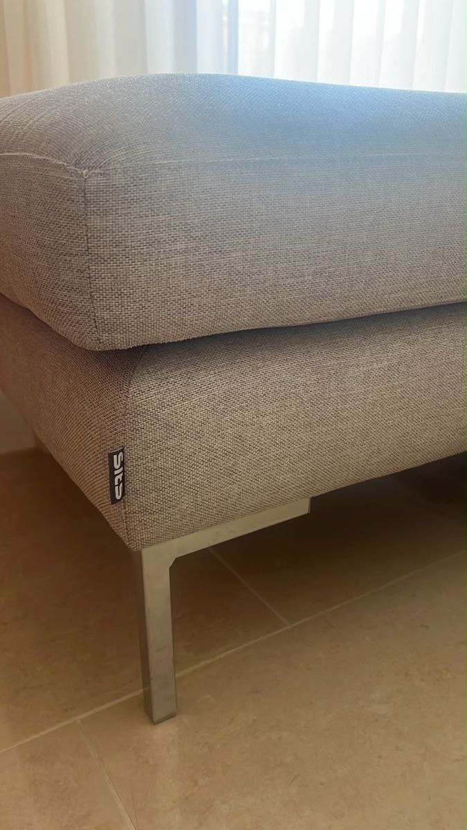 Pfister Divani: Sofa Couch mit 2x Hocker - grosse Liege-/Loungefläche – Usato da Wollerau venduto da Loli-04 7