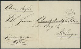 LU Wikon - Zwergstempel - Reiden - Brief