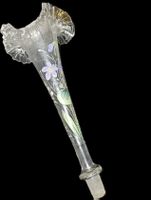 🌸 Antiker viktorianischer Glasvasen-Einsatz 🌿✨