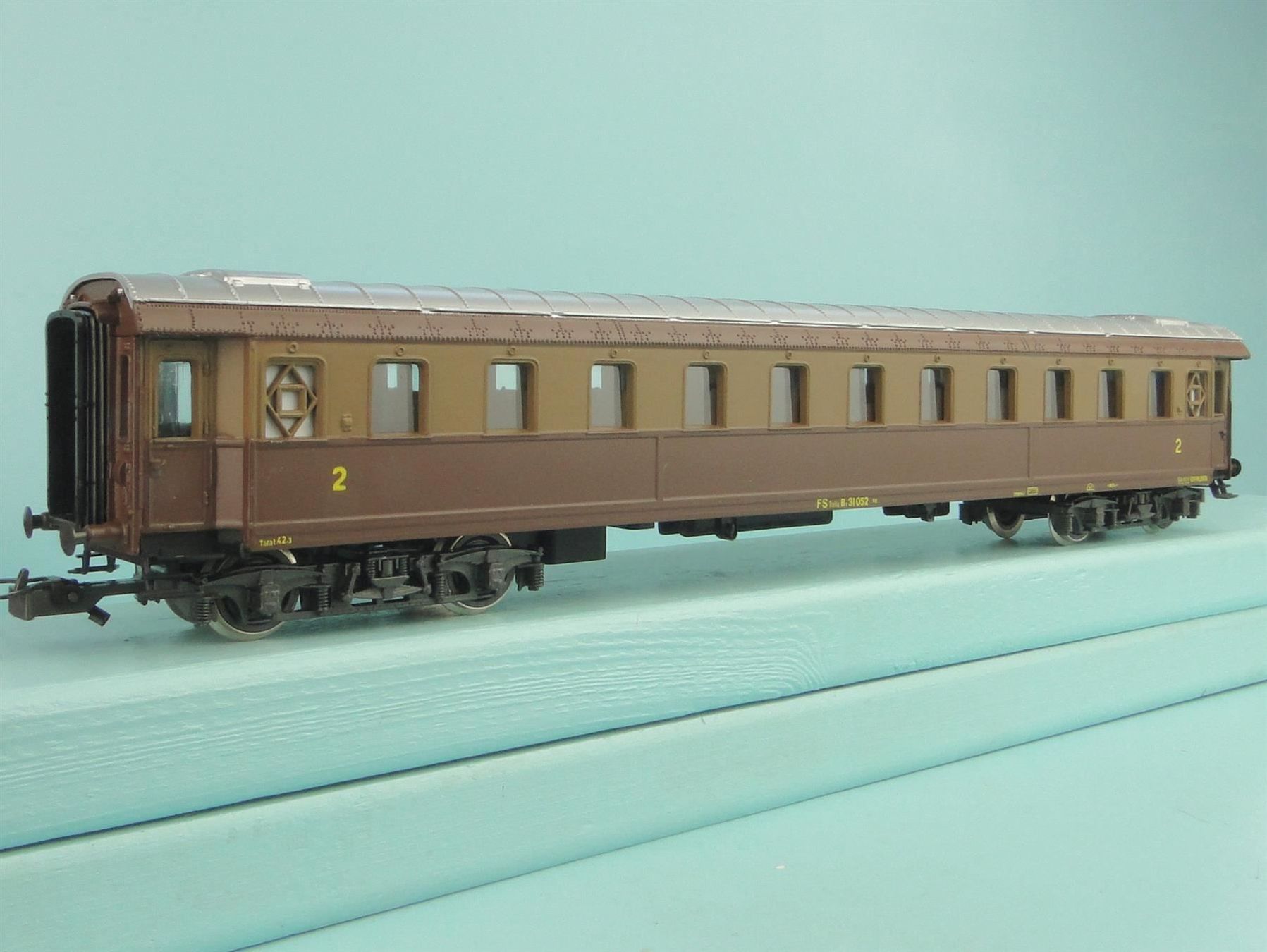 Rivarossi Modellini di ferrovie: Rivarossi H0 2511 FS Carrozza 2 Kl. – Usato da Bülach venduto da cann11 4