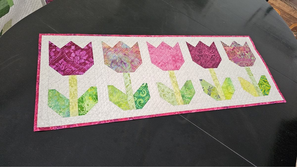 Decken: Patchwork-Quilt Handmade – Neu (gemäss Beschreibung) aus La Chaux-de-Fonds von NathalieM07 4