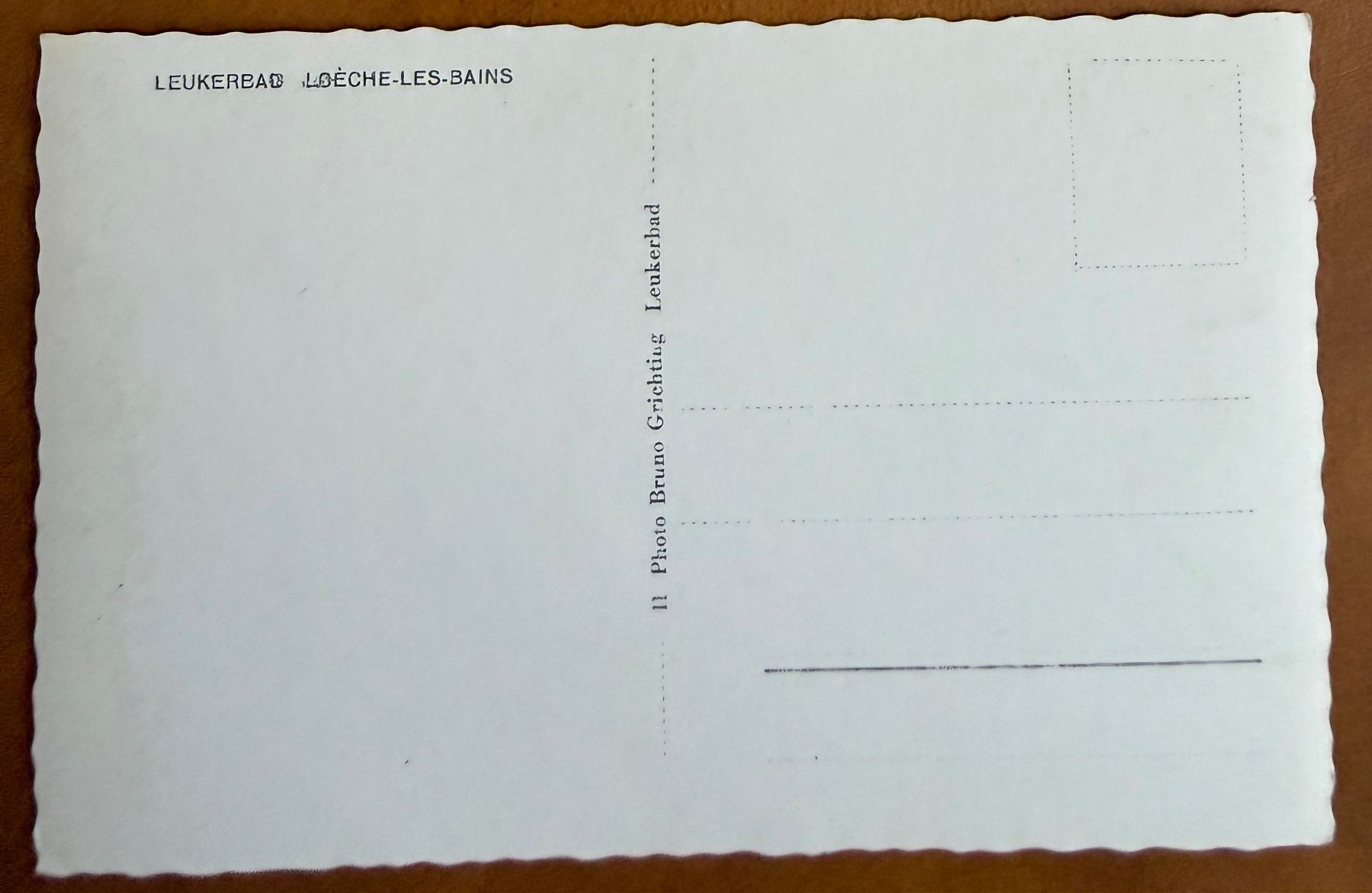 Cartes postales: Leukerbad - Panorama – D'occasion à Lutry par Ediego 1
