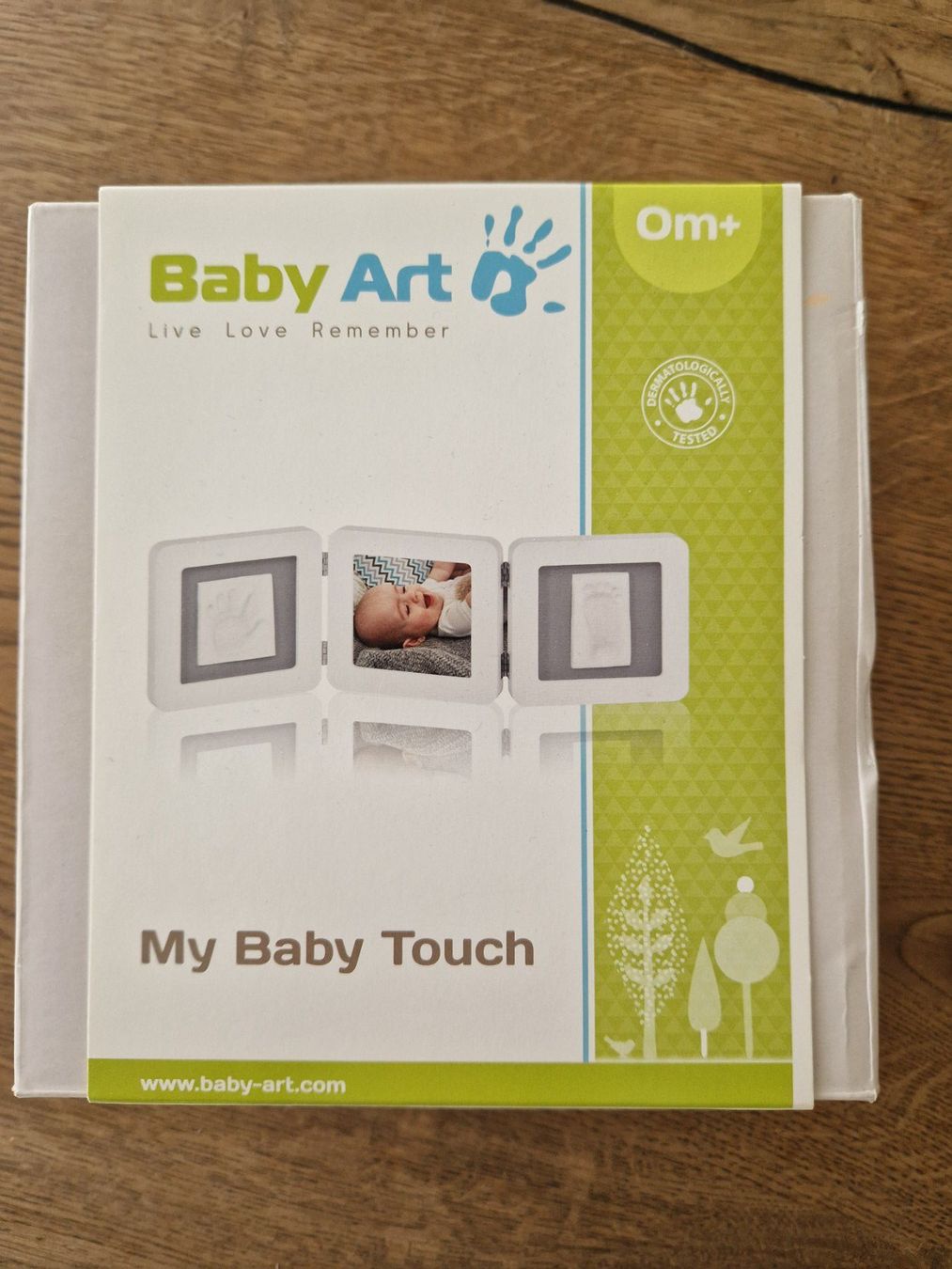 Kit bricolage: Baby Art "Abdruckset mit Bilderrahmen" – Nuovo e nell'imballaggio originale da Boswil venduto da yvonne74