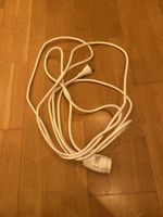 Weisses Verlängerungskabel