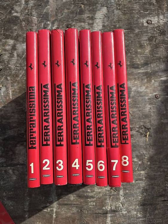 Ferrari 8 tomes Ferrarissima (Usato) a Vuisternens-Romont per CHF 150 ...