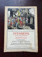 Guide & Carte ancienne Postes Alpines - Ofenpass / Umbrail