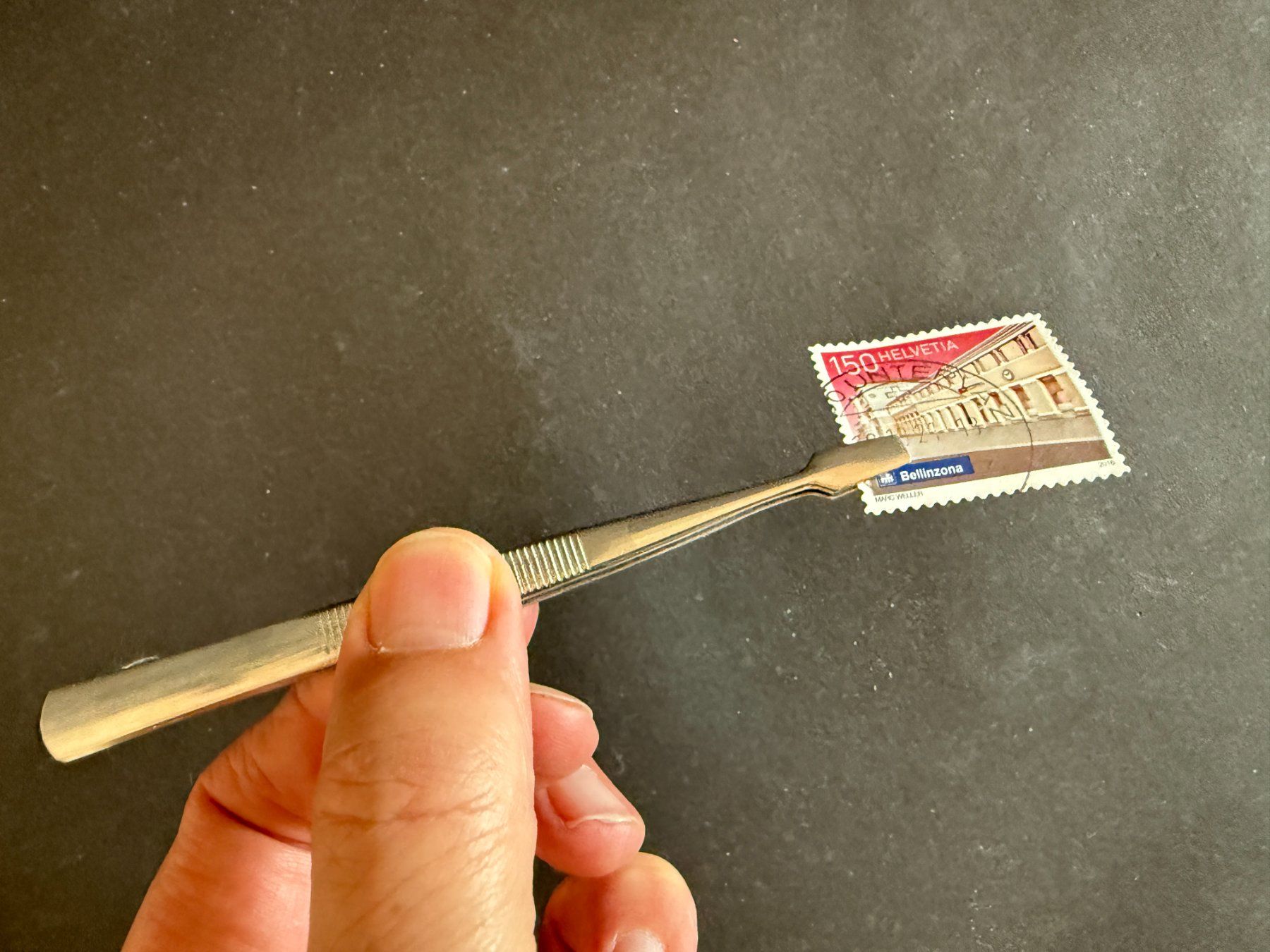 Alle Werkzeuge: Flache Pinzette, Briefmarkenpinzette – Neu und originalverpackt aus Lützelflüh-Goldbach von Napfnugget01 3