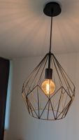 Moderne Lampe, Schwarz, Metall, Geometrisch, Top Zustand