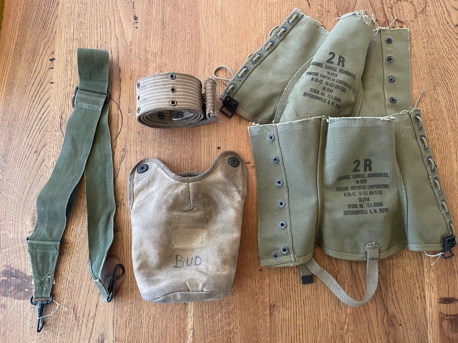 US Army Uniformi: Lot us army original ww2 – Usato da Oberbütschel venduto da Woodie2005 1