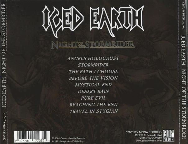 CD: Iced earth - Night... – Usato da St-Cergue venduto da VeganWarrior 1