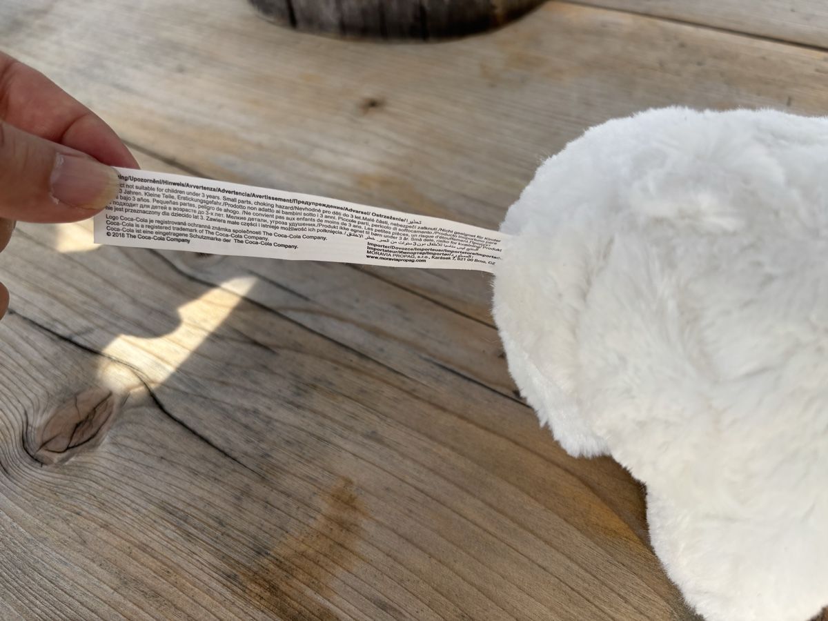 Coca-Cola Giocattoli: Coca Cola Eisbär Stofftier mit Schal – Usato da Würenlos venduto da Ashley24 3
