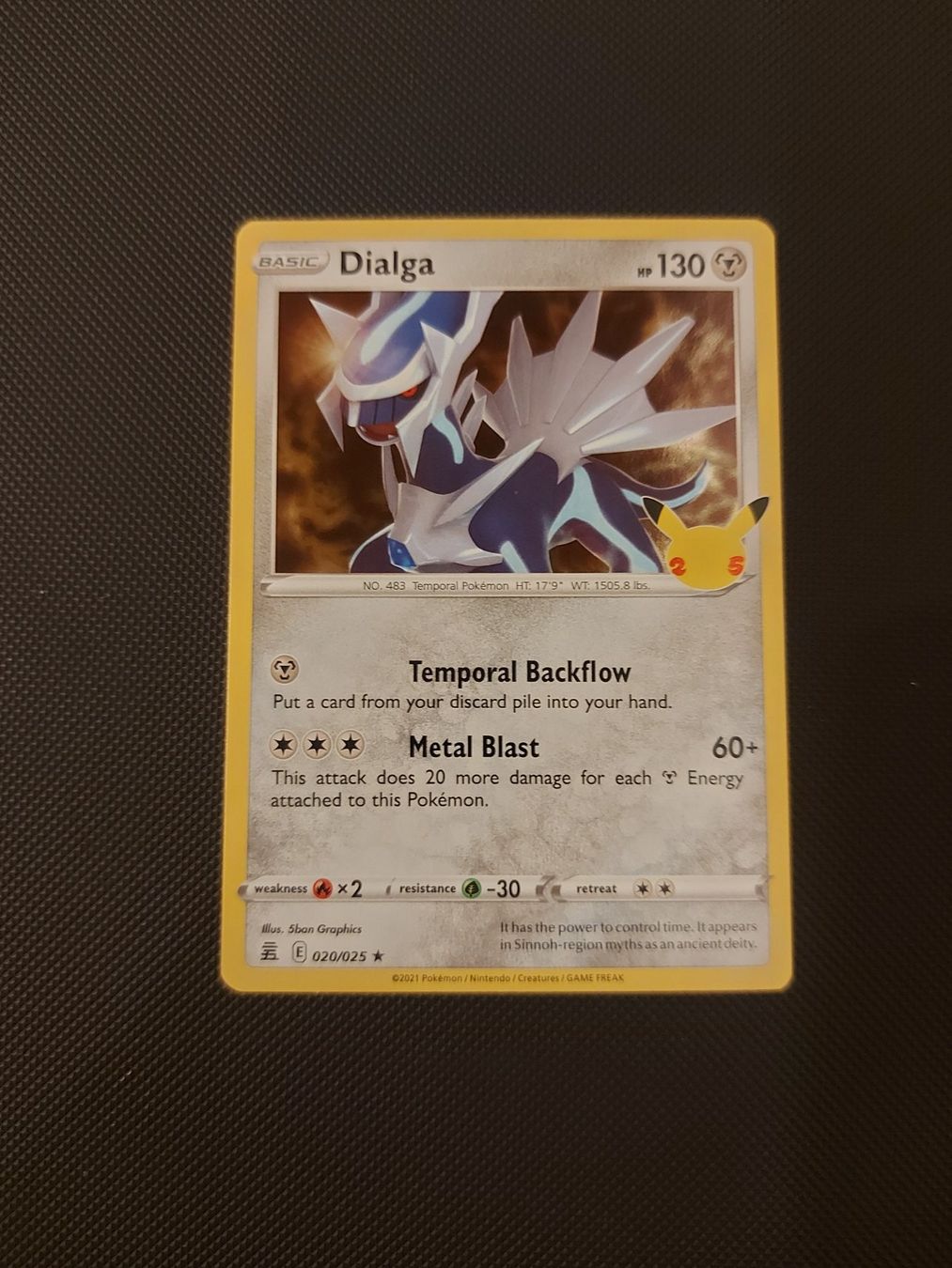 Pokémon Carte collezionabili: Dialga Celebration EN – Usato da Biasca venduto da Sara_Poke123