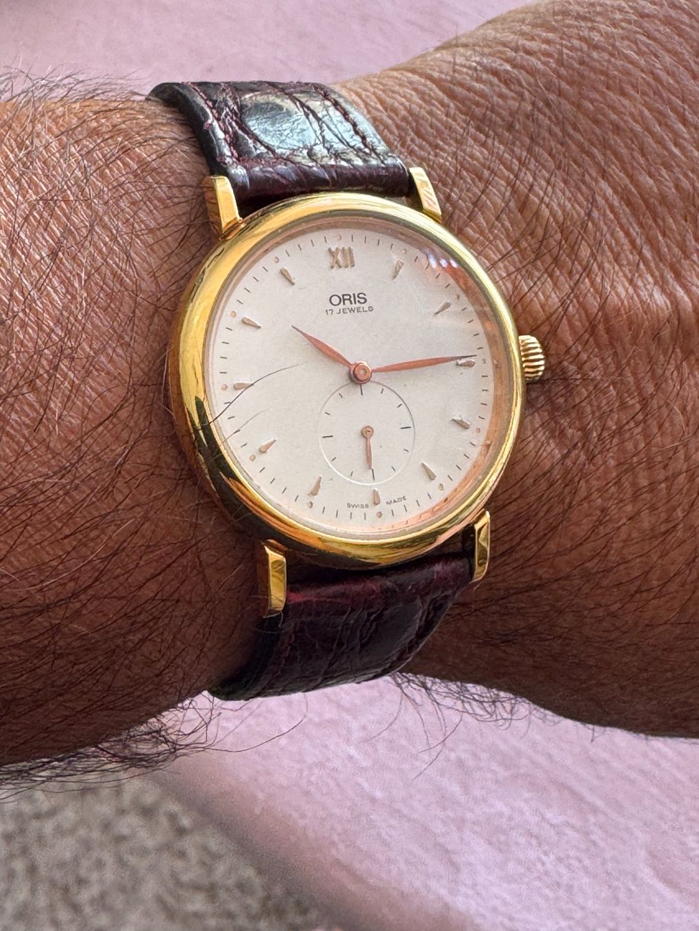 Oris Orologi: Oris Classic Small Seconds Ref. 7423 Handaufzug – Usato da Rorschach venduto da Spektar