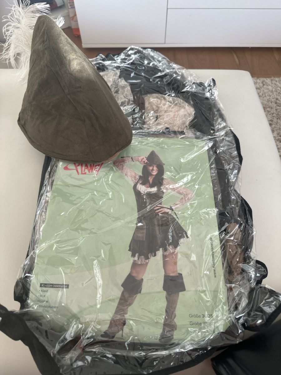 Costumi: Kostüm Robin Hood Waldelfe, Grösse 36/38 – Usato da Mauren venduto da SB1606