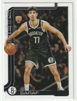 2025/26 Topps Flagship Basketball Ben Saraf RC Rookie