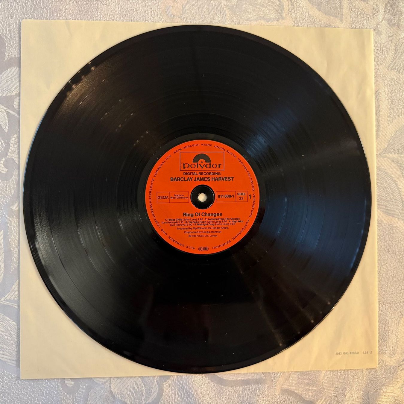 Dischi in vinile: BARCLAY JAMES HARVEST - RING OF CHANGES – Usato da Zürich venduto da fehlton 3