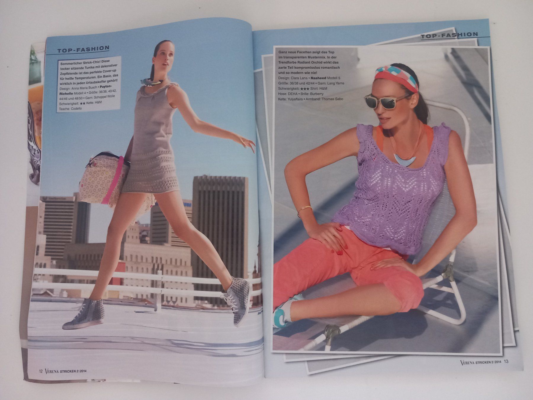 Riviste & Magazine: Verena Stricken Sommer Magazin Strickmode – Nuovo (secondo la descrizione) da Oensingen venduto da WeApSo45 1