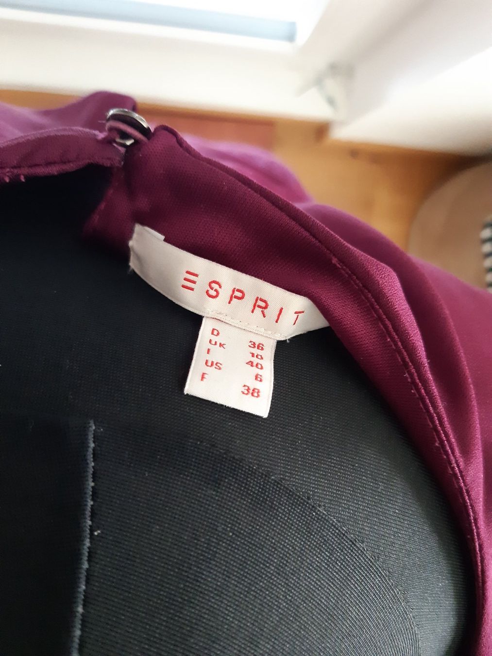 Esprit Vestiti: Esprit Kleid 36 /S burgundy – Usato da Windisch venduto da bymarikaa 2