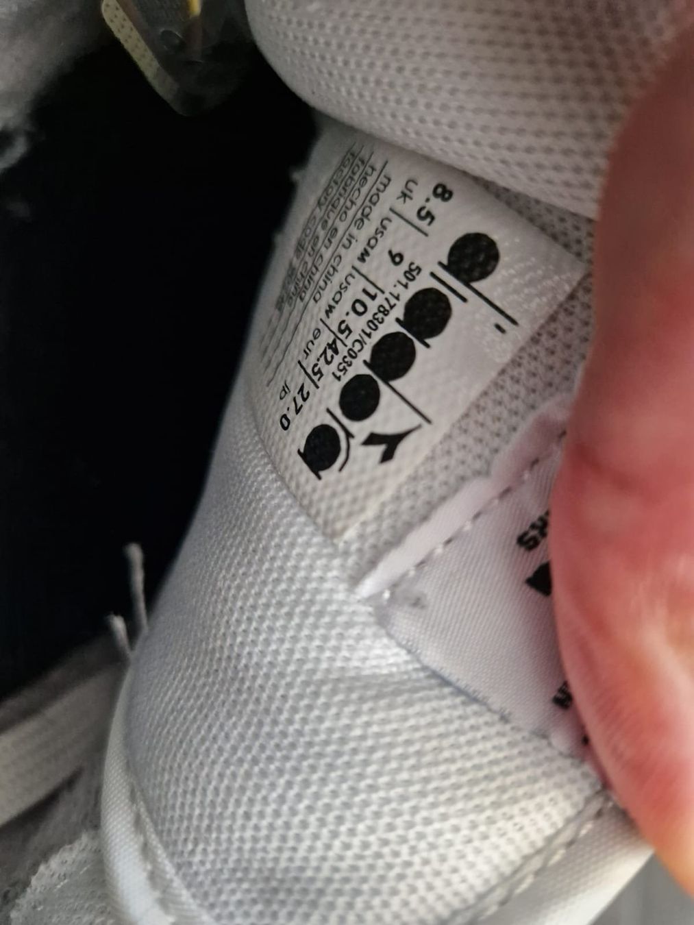 Diadora Scarpe da uomo: Diadora Sneaker Grösse 42,5 – Nuovo (secondo la descrizione) da Basel venduto da RobertoMansella84 3