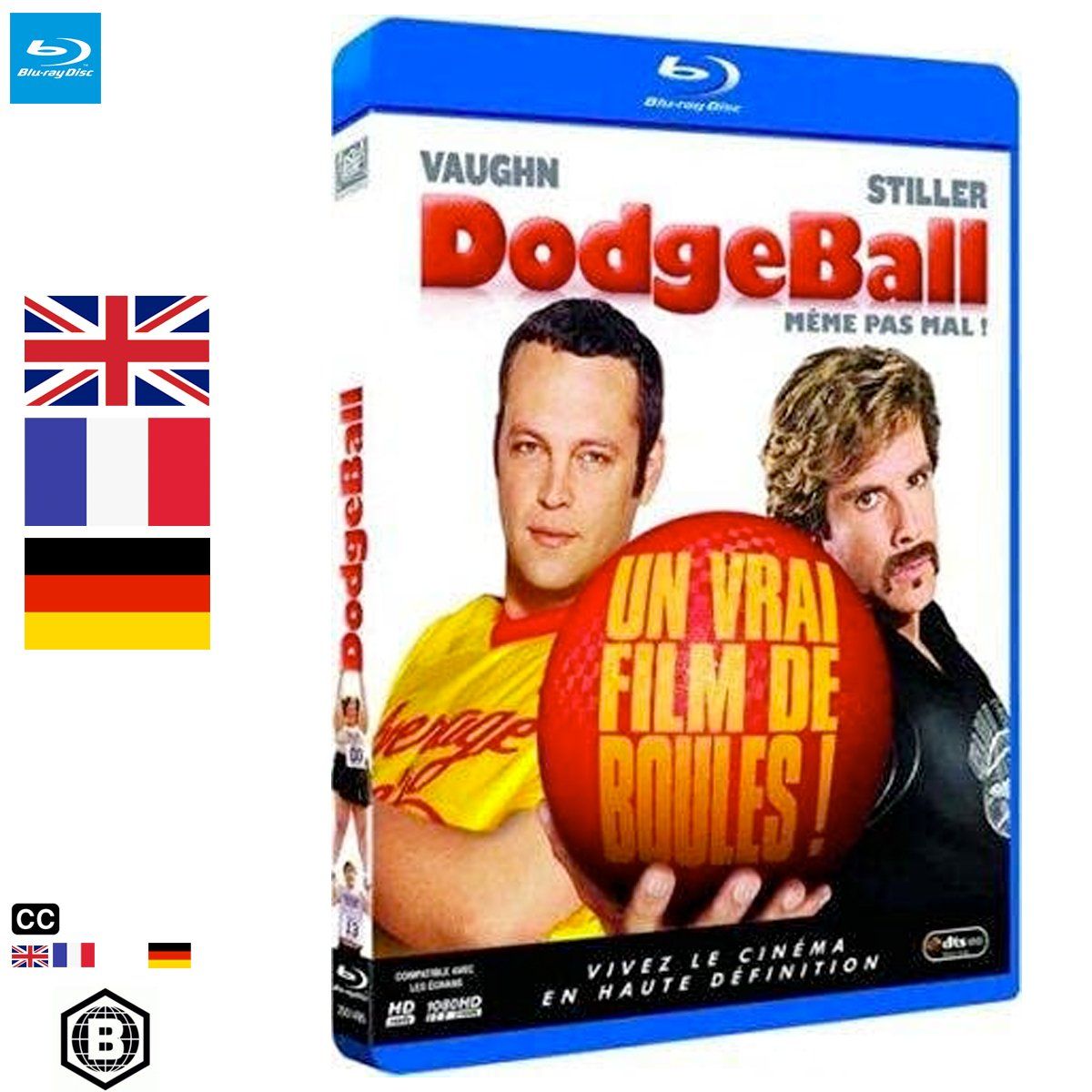 Tutti i DVDs: Dodgeball - Même pas mal ! (2004) - Blu-ray – Usato da Semsales venduto da __Florian__