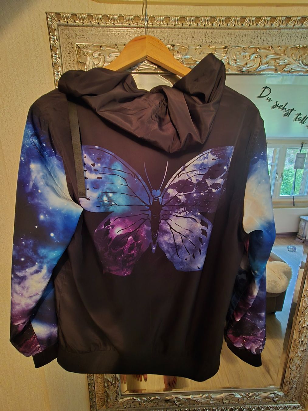 Giacche: Mega coole Skull Schmetterling Jacke von EMP – Usato da Reute AR venduto da angelflower 3