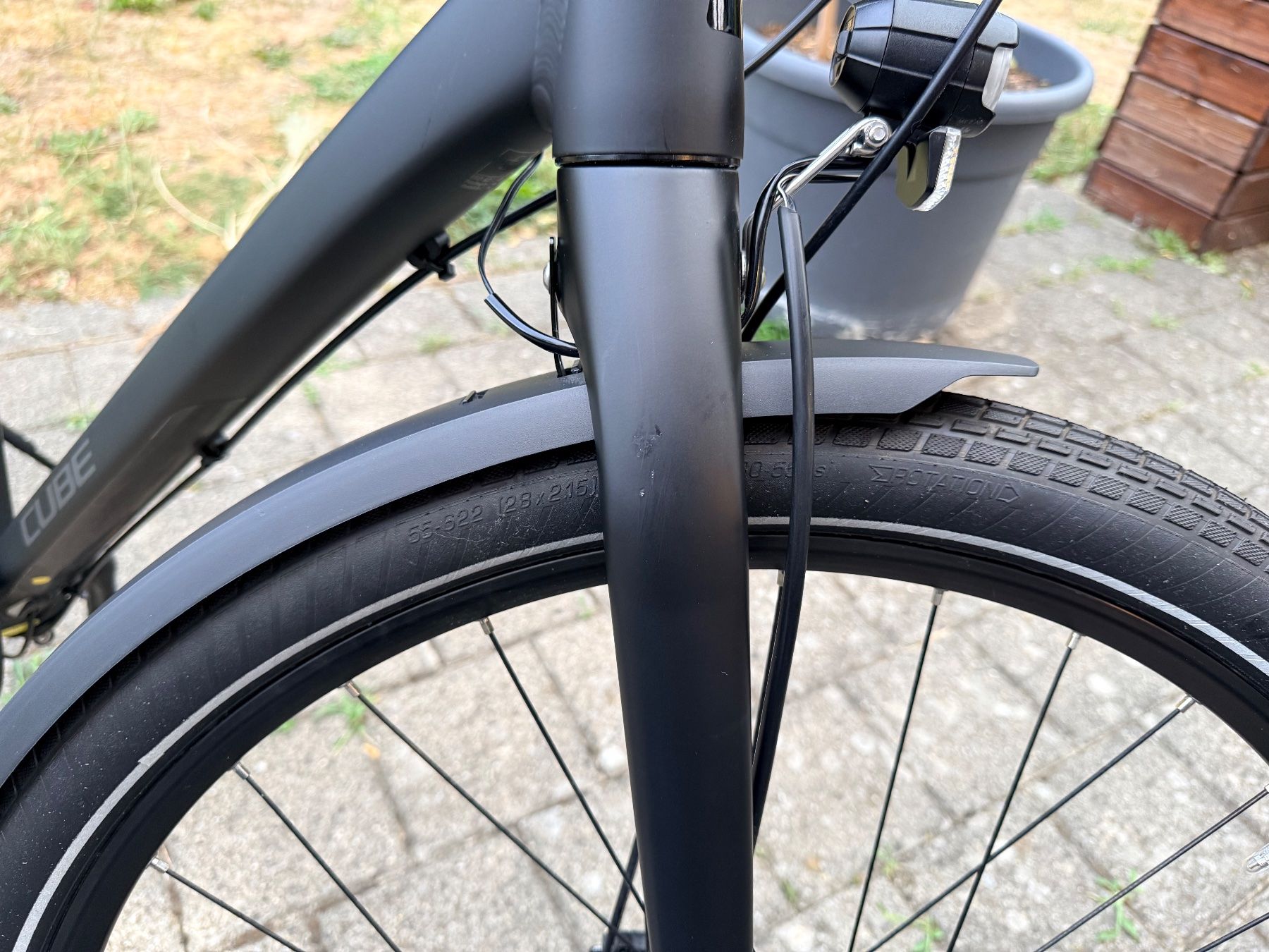 Cube Biciclette: Cube Travel Pro black'n'teak – Usato da Neuhausen am Rheinfall venduto da K.Sonderer 5