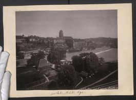 Fotografie Fribourg, Blick auf die Stadt