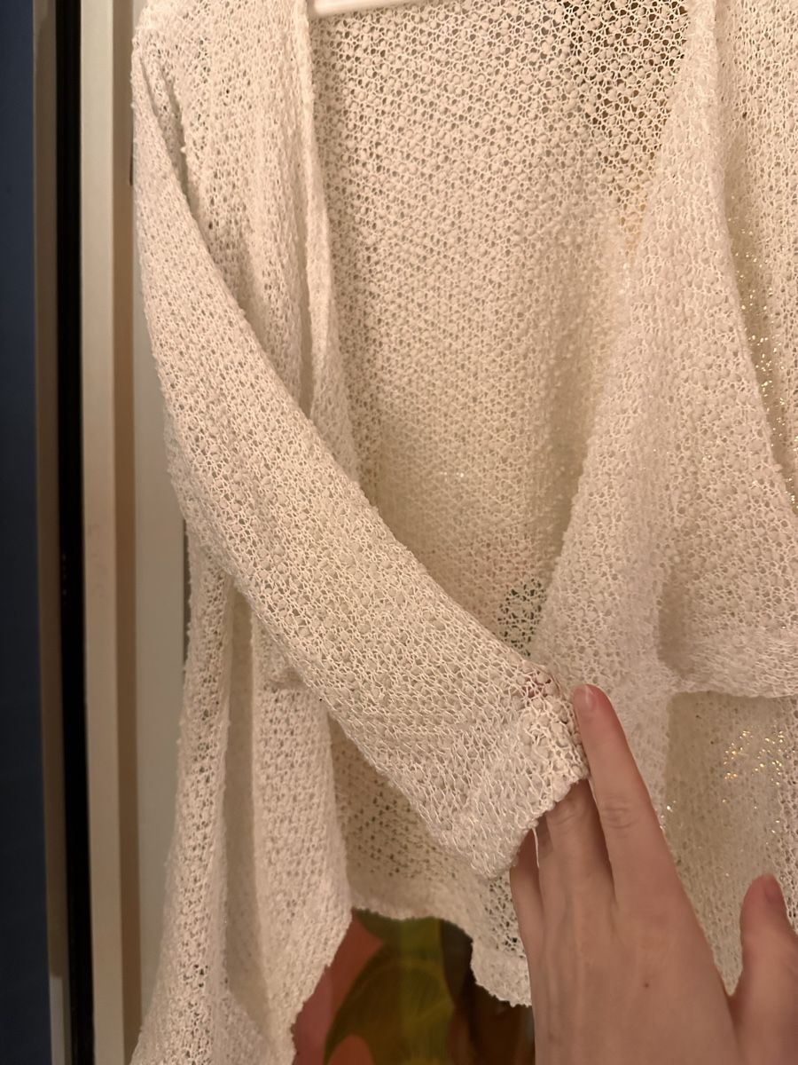 Altro in Moda donna: Cardigan Weiss Fallend – Difettoso da Zürich venduto da BettinaMarie2308 2