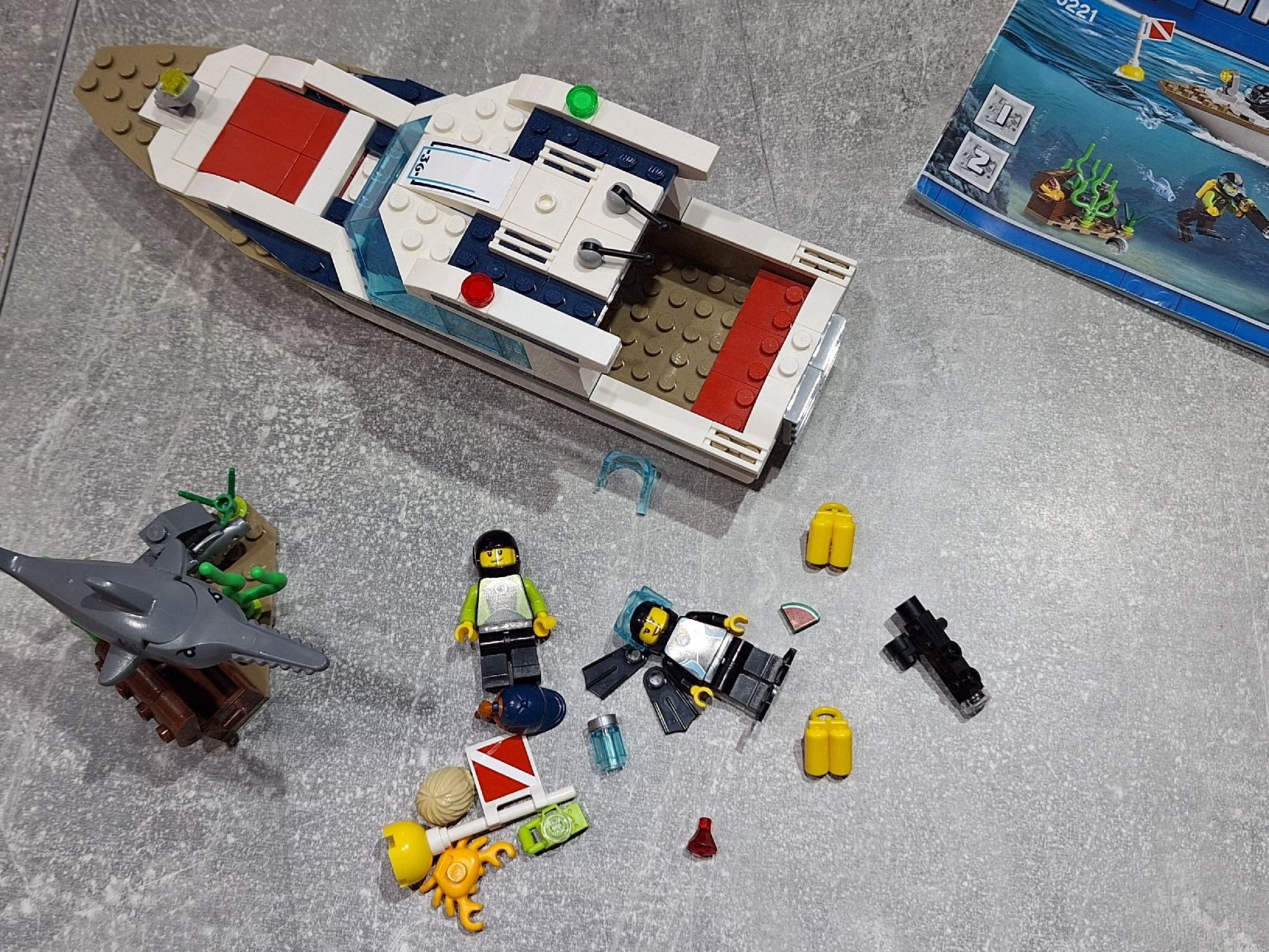 Lego Giocattoli: Lego 60221 Tauchyacht – Usato da Egerkingen venduto da Niceli1 4