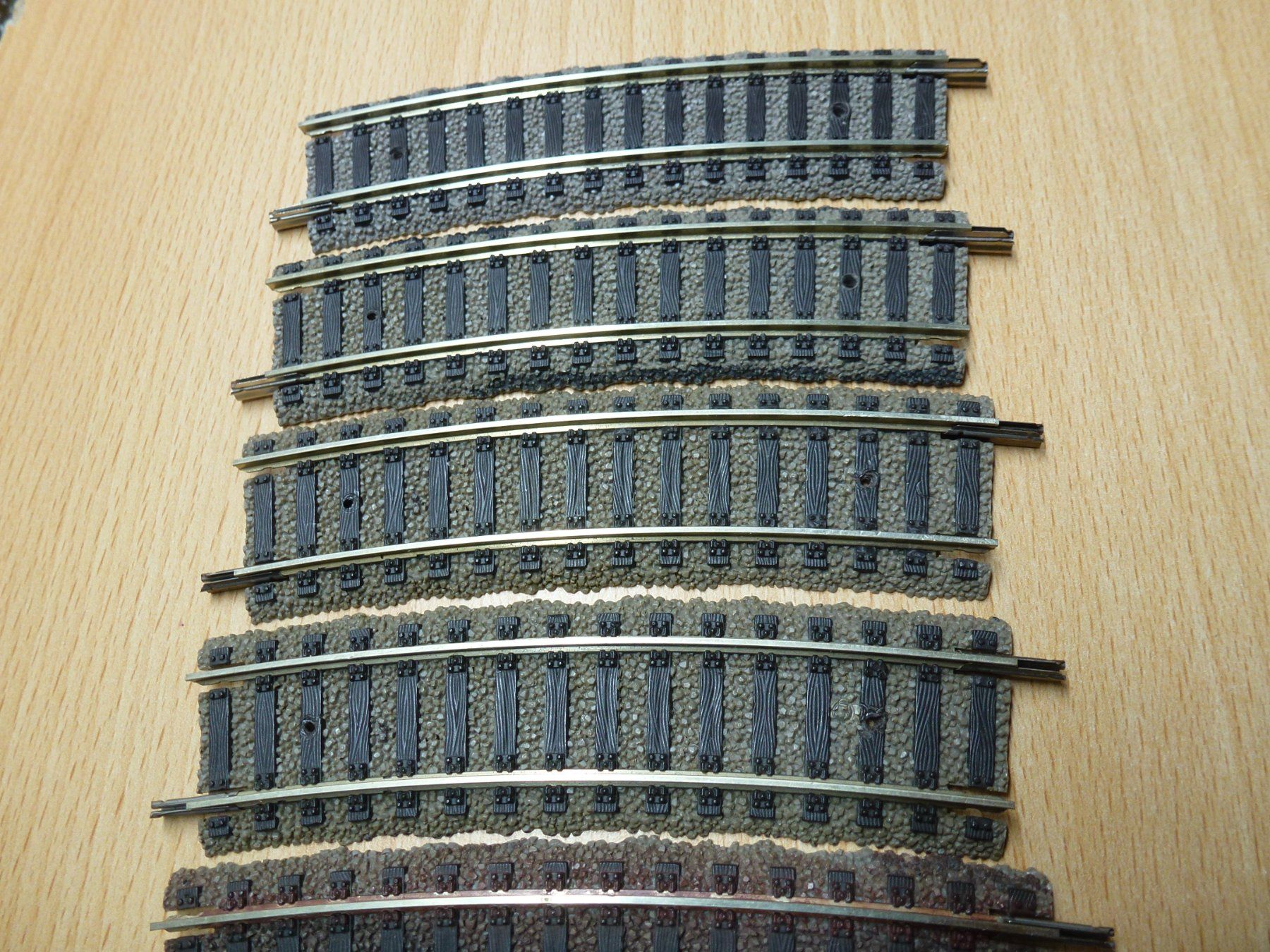Fleischmann Modelleisenbahnen: Fleischmann H0 Profigleis 11x6122 (Nr.2) – Gebraucht aus Hombrechtikon von Se9 3
