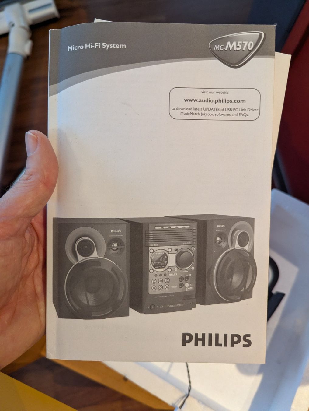 Philips Multimediaplayer & Streamer: Philips Micro Hifi System MC-570 Stereoanlage – Gebraucht aus Stans von Eberli0 8